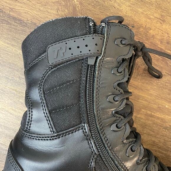 Tactical Research TR960ZWP Waterproof Combat Boots 10R Men Vibram Sole Military - Picture 10 of 13
